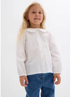 Blus av ren bomull, bonprix