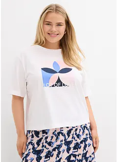 T-shirt av ren bomull, bonprix