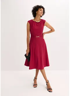 Klänning med skärp (2-pack), bonprix