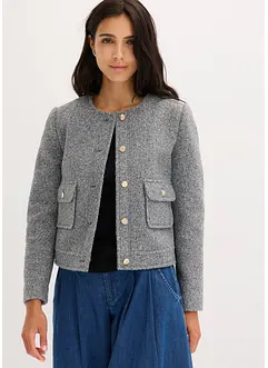 Blusjacka av bouclé, bonprix