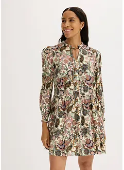 Mönstrad tunikaklänning, bonprix