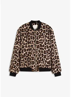 Blusjacka av satin med mjukt fall, bonprix