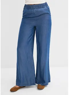 Marlenebyxa i böljande lyocell, bonprix