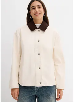 Tunn twilljacka med manchesterkrage, bonprix