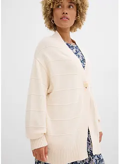 Stickad långkofta, bonprix