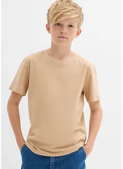 T-shirt av ekologisk bomull (3-pack), bonprix