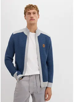 Cardigan med ståkrage, bonprix