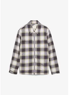 Lätt fodrad skjortjacka i flanell, bonprix