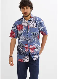 Kortärmad skjorta av ren bomull, bonprix