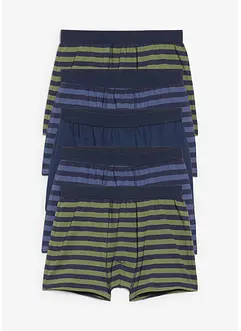 Boxershorts med mjuk ekologisk bomull (5-pack), bonprix