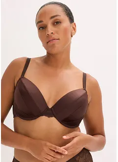 BH med formpressade kupor och elegant glans, bonprix