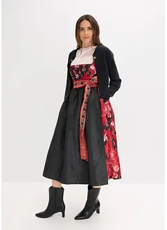 Dirndl med broderat förkläde (2 delar), bonprix