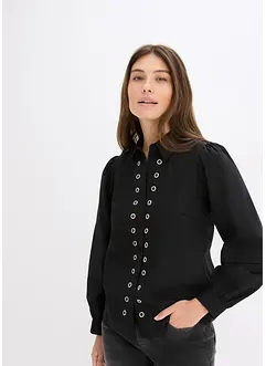 Blus med nitdetaljer, bonprix