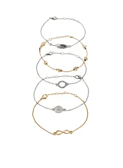 Armbandsset (5 delar), bonprix