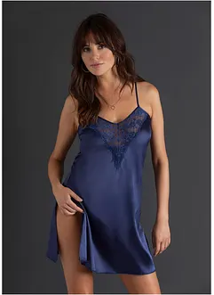 Negligé i satin, bonprix