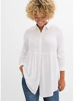 Lång viskosblus, bonprix