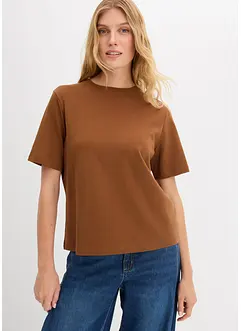 T-shirt av tjock ekologisk bomull, bonprix