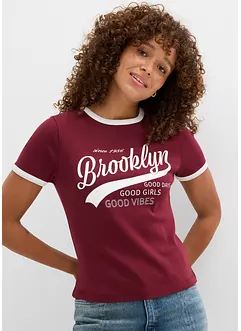 T-shirt i ren ekologisk bomull, bonprix