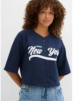 Sweatshirt i oversizemodell av mjuk bomullsmix, bonprix