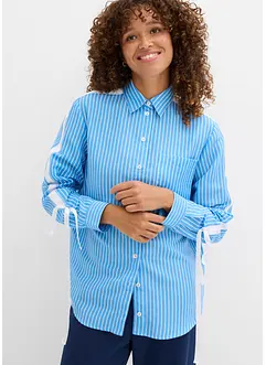 Oversized skjorta av ren, ekologisk bomull, bonprix