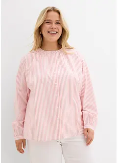 Blus av ren bomull, bonprix