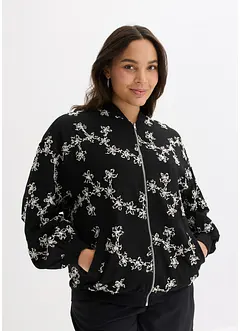 Blusjacka med broderi, bonprix