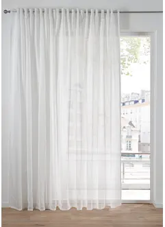 Gardinstore med diskreta ränder, bonprix