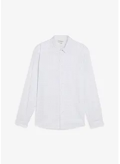 Business-skjorta med minimönster, Slim Fit, bonprix