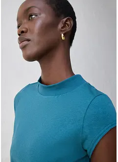 Topp med silke, bonprix