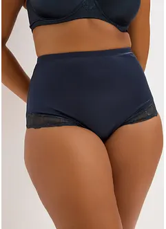 Trosa i glansigt material med medelhög formande effekt (2-pack), bonprix