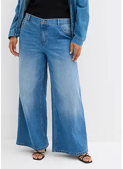 Wide Leg Jeans Mid Waist, bonprix