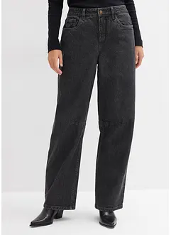 Barrel Jeans Mid Waist, bonprix