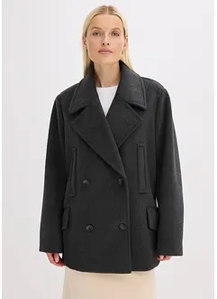Skepparjacka med yllelook, bonprix