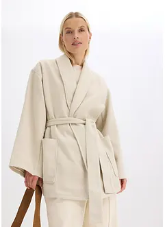 Jacka med yllelook, bonprix