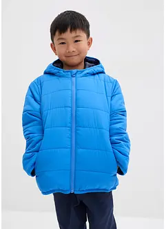 Quiltad jacka med huva, bonprix