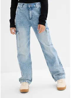 Vida cargojeans Mid Waist, bonprix