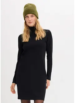 Trikåklänning i ekologisk bomull, bonprix