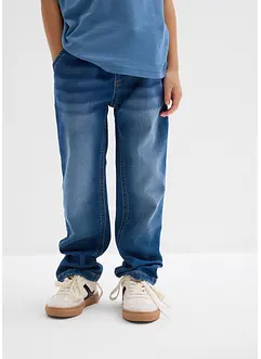 Regular Fit joggerjeans i dra på-modell Straight, bonprix