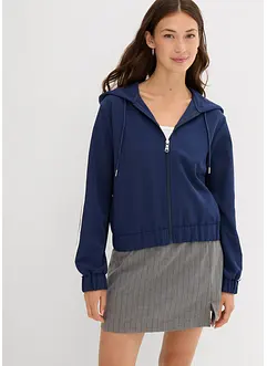 Träningsjacka med sportiga ränder, bonprix