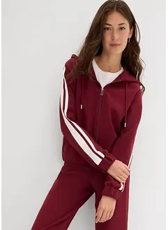 Träningsjacka med sportiga ränder, bonprix