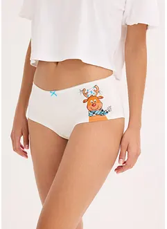 Maxiboxertrosa med bomull (4-pack), bonprix