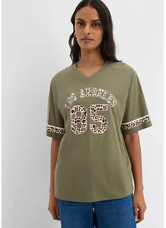 Oversizetopp i ekologisk bomull, bonprix