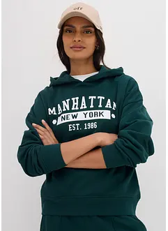 Oversizehoodie av ren bomull, bonprix