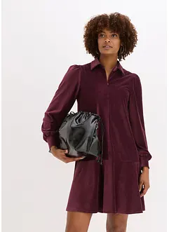 Kort manchesterklänning, bonprix