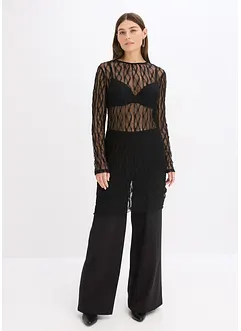 Kort spetsklänning, bonprix