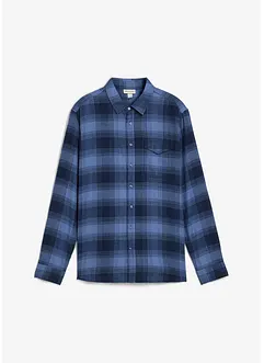 Flanellskjorta av ren bomull, bonprix