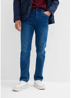 Joggerjeans med skön midja och Classic Fit, Straight, bonprix