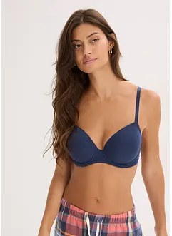 Formpressad BH med bygel och bomull (2-pack), bonprix