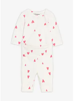 Body och byxa för bebisar (2 delar), bonprix