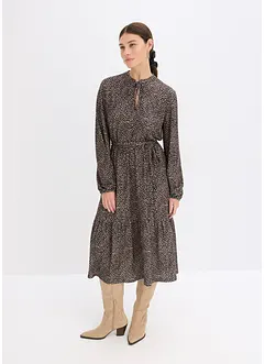 Mellanlång jerseyklänning, bonprix